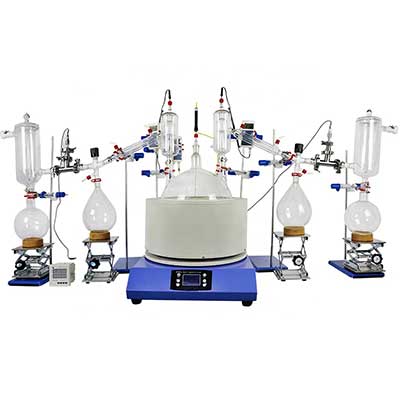 Short path distillation can be used to