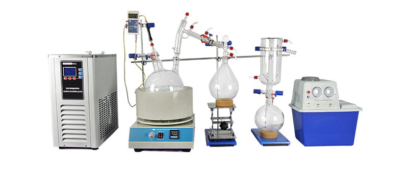 SPD-5 L single receiving bottle short path distillation