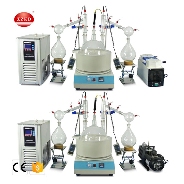 how does short path distillation work