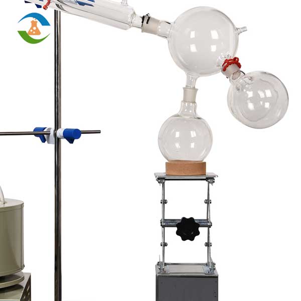 short path distillation machine components