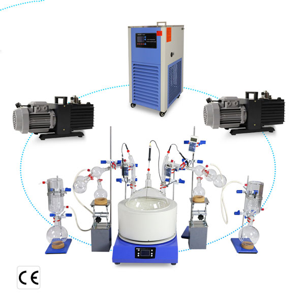 complete set of short path distillation parts